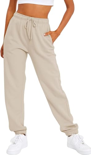 Image of Women Solid Joggers for Running, Yoga, Fitness, Lounge Wear Comfortable Cotton Joggers for Women and Girls