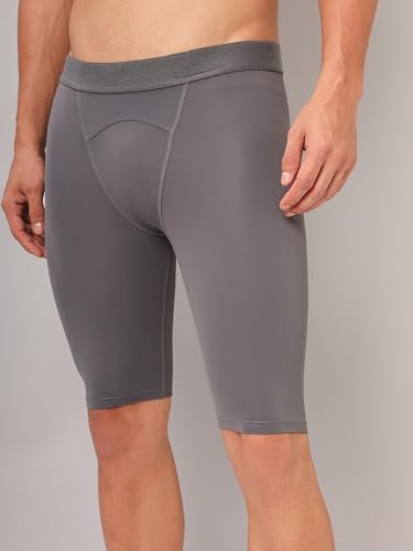 Image of TECHNOSPORT Mens Compression Tights for Gym, Running, Cycling, Swimming, Workout & Athletic Activities