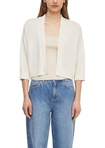 Comma Verkürzte Feinstrickjacke