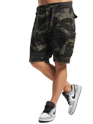 Brandit Short Vintage Packham Homme Noir en coton