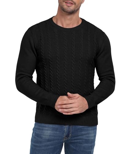 Pull d'hiver chaud homme protection thermique et col rond isolant - 4