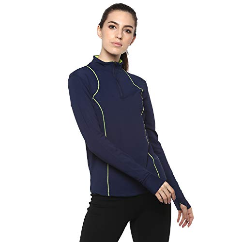Image of Silvertraq Women's Athleisure Runner Zip Neck T-Shirt