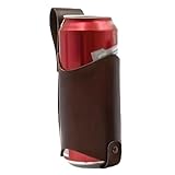 Biergürtelholster, tragbarer Gürtelflaschenhalter, Herren-Bierkoffer, Outdoor-Party, Grillen, Camping, Bierzubehör, braun, 500 ml