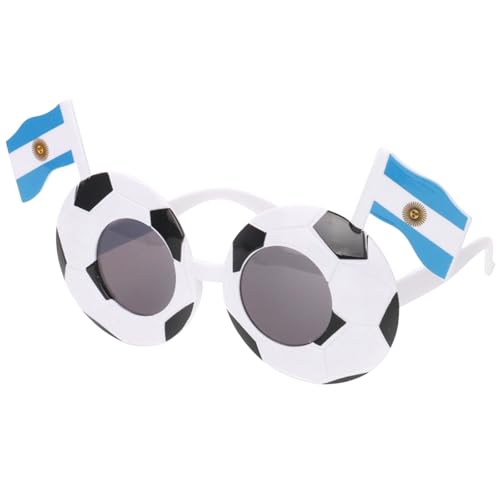Copa Mundial 2026 Gafas de Cristal 2026 con Motivos de Banderas Nacionales Gafas Electrónicas, gris, Talla única