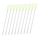 DECOMELODY 20 Stück Teiliges Strohhalm Reinigungsbürsten aus Edelstahl Lange Flexible Bürste mit...