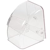 HOLIDYOYO Transparente Wasserdichte Türklingel Abdeckung Regenschutz für Funkklingel Außen Schützendes Shield gegen Regen Einfache Montage ohne Werkzeug Langlebiger Outdoor Schutz