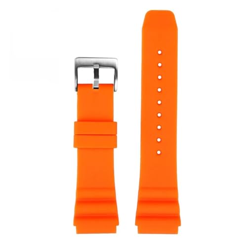 Bracelet résine silicone vert 22 mm pour remplacer votre bracelet de montre Casio abîmé