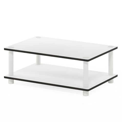 Furinno Just Mesa De Centro, Blanco/Blanco, Talla única