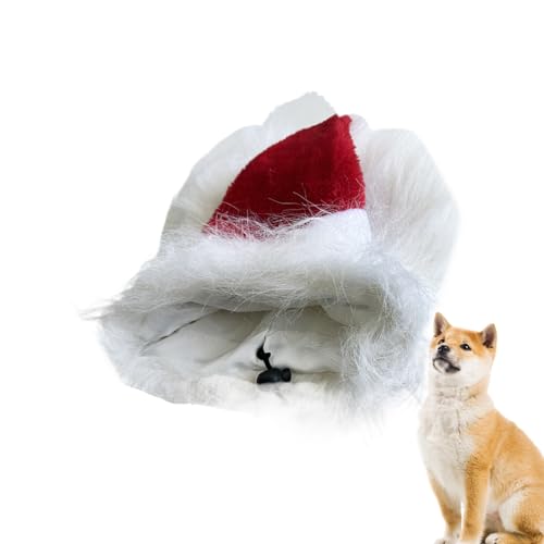 Dubbulon Sombrero de Navidad para Gato - Gorro De Perro Navidad | Ropa para Mascotas en Invierno, Fiestas Familiares, Niños, Jóvenes, Niñas y Niños