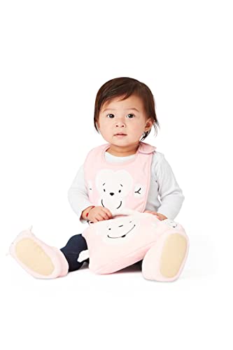 Enesco Izzy and Oliver New Baby Infant Monkey Character Super Soft Booties, Pink, One Size4