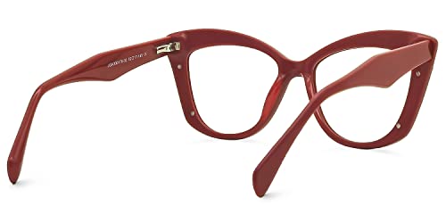 Image of Zeelool Vintage Cat Eye Blue Light Blocking Glasses for Women Amy JGA300178