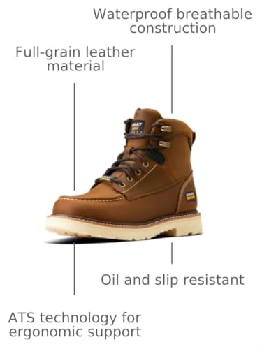 Image of Ariat Men's Rebar Lift 6 inch Waterproof Work Boot