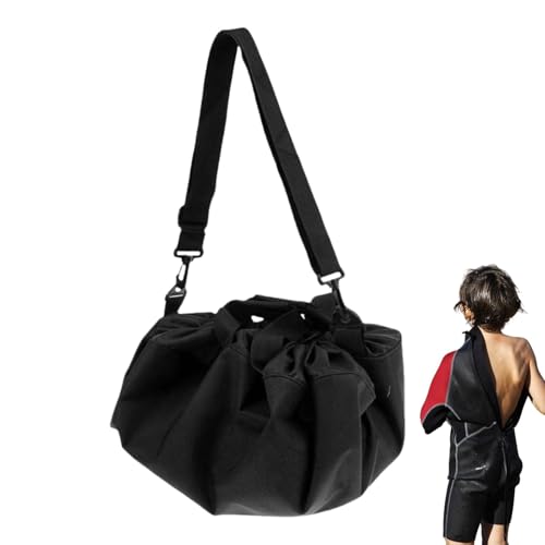 Sac de plage portable et tapis à langer de surf imperméable grand format 145 cm