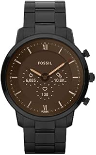 FOSSIL Gen 6 Hybrid Smartwatch Neutra für Herren, Edelstahl, mit Herzfrequenz-, Aktivitäts- und Schlaftracking mit detaillierten Wellness-Statistiken. FTW7071