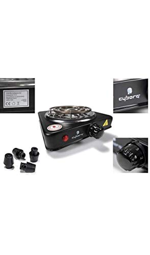 CYBORG Hot Classic Kohleanzünder 1000W inklusive Kohlegitter + 1KG Blackcoco´s – Bild 6