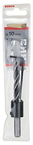 Bosch Accessories 2608596396 Mèche hélicoïdale à bois avec fraise à lamer 90° Ø 10 mm