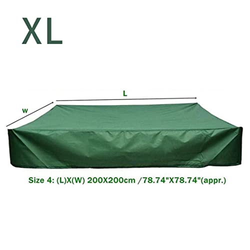 Housse de protection carrée imperméable pour bac à sable XL - 2