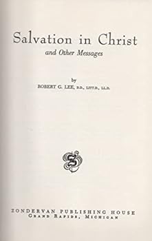 Hardcover Salvation in Christ and Other Messages Book