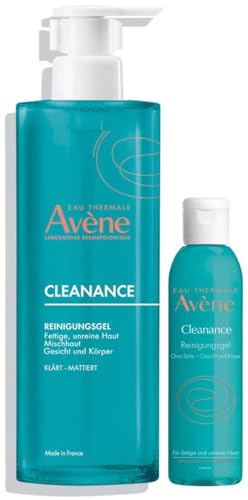 Avene Cleanance Reinigungsgel 400 ml + GRATIS Reinigungsgel 100 ml