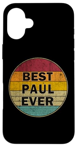 �l�� Paul I love Paul ���g�� �r���e�[�W�X�^�C�� �X�}�z�P�[�X iPhone 16 Plus �p