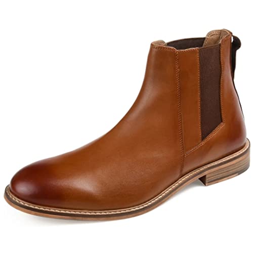 Image of Thomas & Vine mens Corbin Plain Toe Chelsea Boot