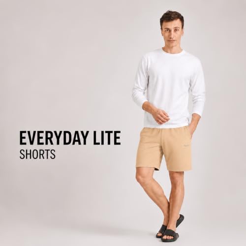 Image of Pepe Jeans Men's Solid Cotton Poly Blend Regular Fit Active Shorts | Lightweight Athleisure Shorts for Gym, Sports & Casual Wear | Soft Breathable Fabric | Elastic Waist with Drawcord | Side Pockets