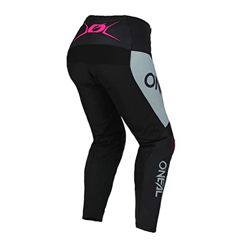 O'neal 2023 Womens Element Racewear V.23 Offroad Jersey Pant Combo Black/Pink (Womens Small / 3/4) #TOP5