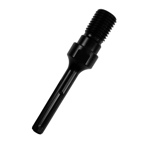 Compatibilità: Il nostro adattatore è perfetto per i trapani a percussione con attacco SDS-MAX e consente l'uso di punte per carotaggio con filettatura UNC da 1 1/4