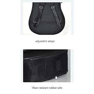 CCBUY Housse de Guitare en Oxford,Sac de Guitare Etanche Etui pour Guitare,Couche intérieure en éponge,Anti-Choc… - Les Beatles, Paul McCartney, John Lennon, RIngo Starr, George Harrison CCBUY Housse de Guitare en Oxford,Sac de Guitare Etanche Etui pour Guitare,Couche intérieure en éponge,Anti-Choc… – Image 6