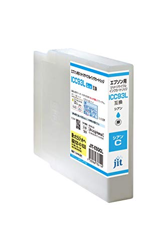 ジット エプソン ICC93L 対応 シアン対応 リサイクルインク 日本製JIT-E93CL