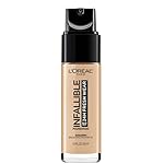 L'Oreal Paris Makeup Infallible Up to 32 Hour Fresh Wear Lightweight Foundation, 411 Beige Ivory, 1 Fl Oz, Packaging May Vary - Image 2