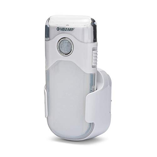 Velamp LED-Taschenlampe, multifunktional, Nachtlicht, Anti-Black-Out, 40 Lumen, wiederaufladbar