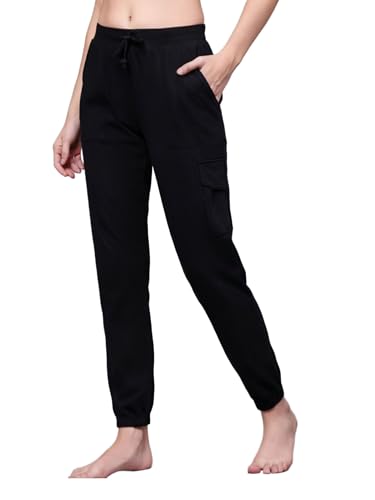 Image of B STORIES Women's Pyjama Pants - Relaxed Fit Nightwear Bottoms | Soft Pyjamas with Pockets | Breathable & Comfortable Sleepwear for Women (S-2XL)