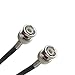 Remington Industries RG-223 Coaxial Cable Assembly with BNC (Male) to BNC (Male) Connectors, 50 Ohm Impedance, 10 ft Length