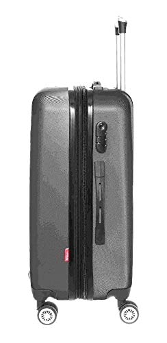 Conjunto De Mala Viagem Wilson Rígida Abs 4 Rodinhas 360º