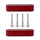 Hood Riser,Aluminiumlegierung Hood Spacer Riser Hood Vent Spacer Riser Kit Motorhaube Lüftung Spacer Riser Eloxierter Hood Spacer