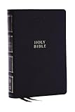 KJV Holy Bible: Compact Bible with 43,000 Center-Column Cross References, Black Genuine Leather, Red Letter, Comfort Print: King James Version