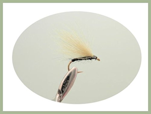 6 Pack of CDC Olive Wing F Fly Trout fishing Flies, Choice (16/18)