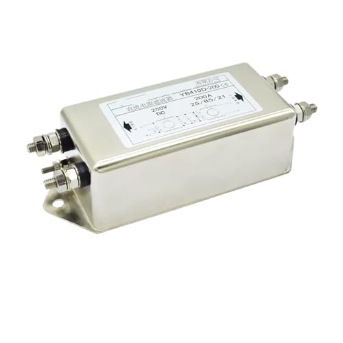 Filtro de alimentacion CC doble seccion 12V 24V YB410D supresor de ruido 2