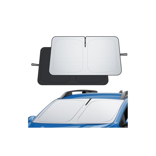 ECOZEN Pare Soleil Voiture Pliable Dacia Sandero 3/ Sandero Stepway III/Dacia Jogger 2021-2026 Pare Brise Avant sur Mesure, Tissu épais, Anti UV...