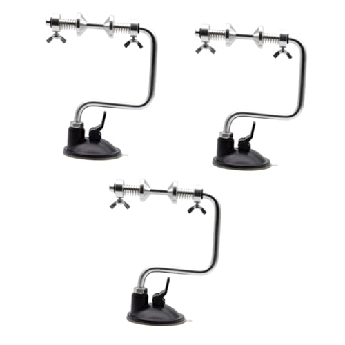 Mikikit 3pcs Spooler Fishing Reel Spooler Suction Cup Tackle Tool Line Winding System Easy to Carry