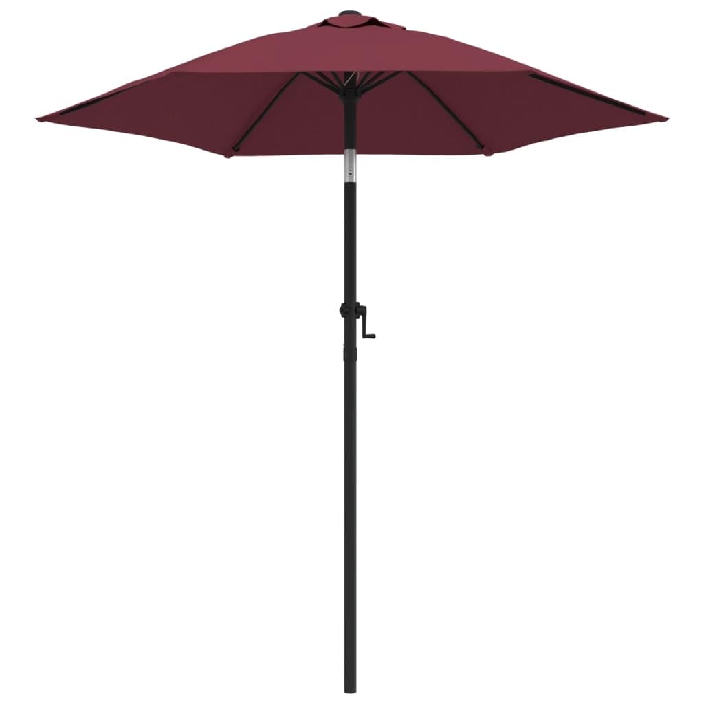Parasol ogrodowy parasol przeciwsłoneczny do roślin, kolor taupe, 200 x 224 cm, aluminium