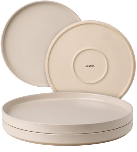 MIAMIO – Plates Set for 4 / Dinnerware Sets for...