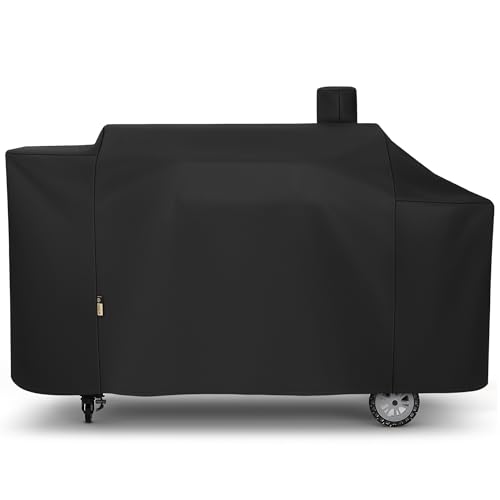 Arcedo Grill Cover Compatible with Pit Boss 1100 Pro Series Pellet Gas Combo Grill, Heavy Duty Waterproof All Weather Protection for Outdoor Wood Pellet BBQ