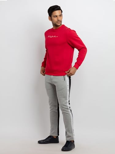 Image of Status Quo Mens Printed Regular Fit Trackpants