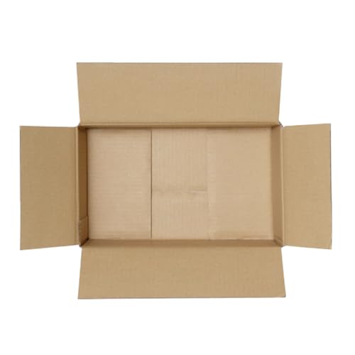 Image of BonKaso 3 Ply Corrugated Boxes for Packaging | 9 inchx6 inchx6 inch (Pack of 100) | Brown Cardboard Packing Boxes for Shipping, Moving & Storage | Carton Boxes for Courier & Goods Transportation