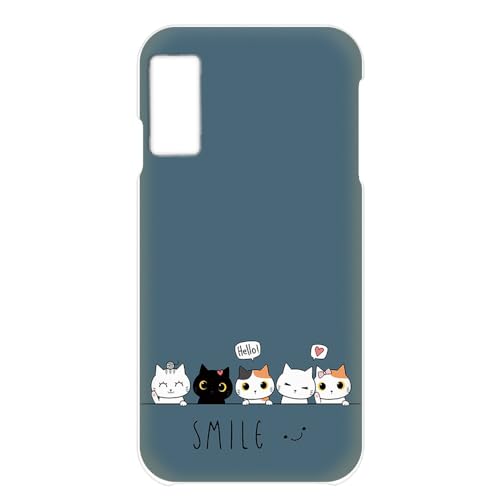 FFANY Xiaomi Redmi Note 10 JE 用 XIG02 スマホケース redmiノート10カバー xig02ケース ハードケース キティ ねこ smile 黒猫 ねいびぃー h210734