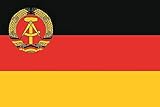Wasser.- licht und sonnenecht U24 Fahne Flagge DDR Handelsflagge Bootsflagge Premiumqualität 20 x 30 cm