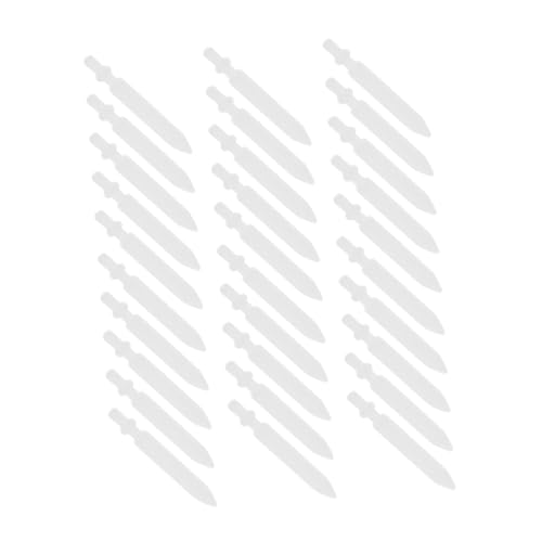 DOITOOL Upgrade Your Paint Pen Collection 30pcs Nylon Replacement Heads 0.7mm Tips for Precision Drawing