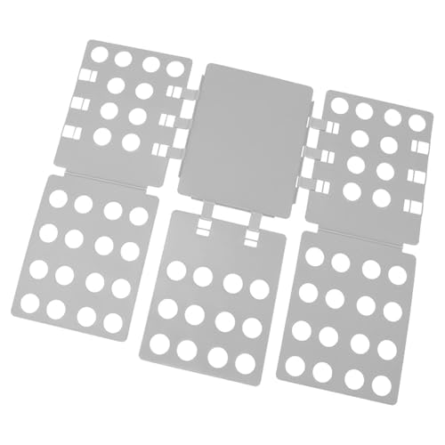 Planche à plier le linge pour vêtements, t-shirts pour adultes et enfants, en plastique, gris,...